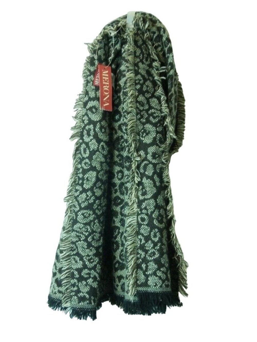 Women's Brown MERONA 100% Acrylic One Size Fashion Scarf